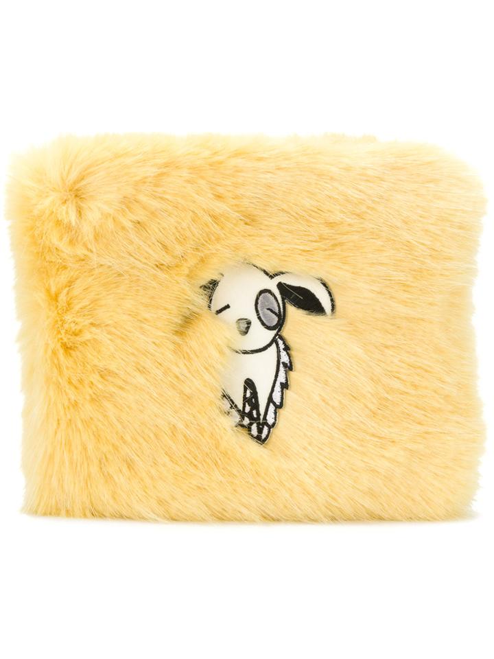 Shrimps Finola Clutch - Yellow & Orange