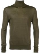 Neil Barrett Roll-neck Fitted Jumper - Green