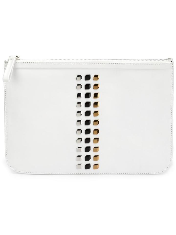 Pierre Hardy Studded Zip Clutch