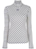 Loewe Diagonal Stripe T-shirt - White