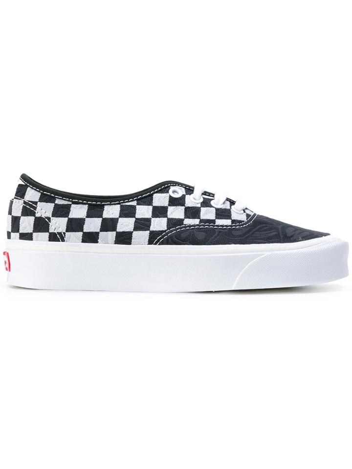 Vans Authentic Jungle Check Sneakers - Black