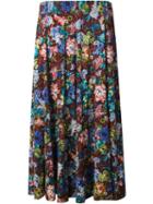 Kenzo Vintage Floral Print Skirt, Women's, Size: Medium