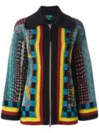 Jean Paul Gaultier Vintage Knitted Oversize Zip-up Jacket -