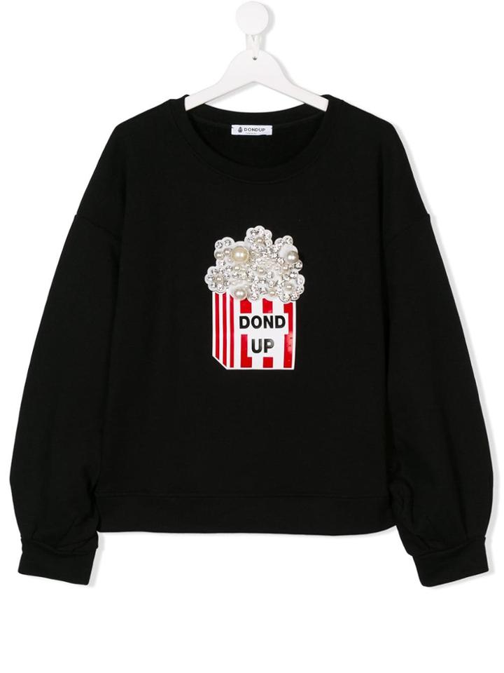 Dondup Kids Dondup Kids Dffe51fe117sd023 0096 Cotton - Black