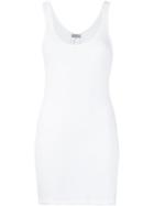 Kristensen Du Nord Long Tank, Women's, Size: 4, White, Cotton