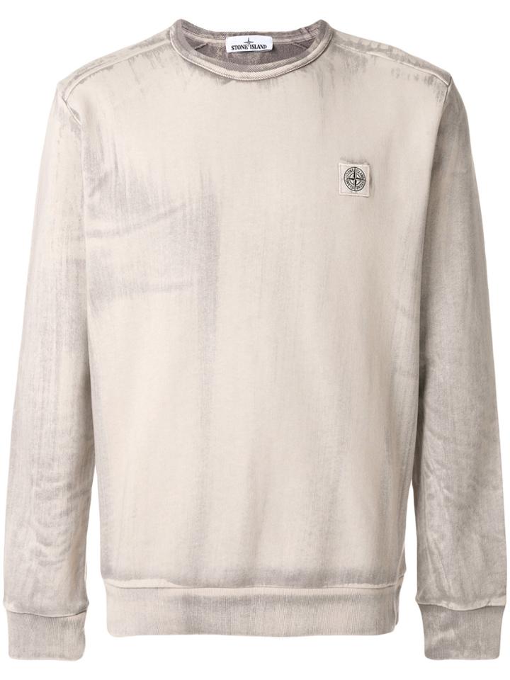 Stone Island Long Sleeved Pullover - Nude & Neutrals