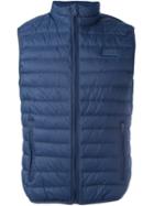 Armani Jeans Padded Gilet, Men's, Size: 56, Blue, Polyamide/feather Down