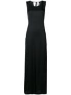 Raquel Allegra - Sleeveless Maxi Dress - Women - Cotton/viscose - 3, Black, Cotton/viscose