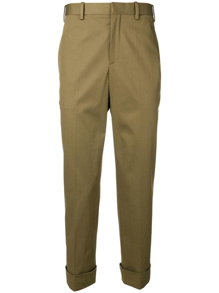 Neil Barrett Slim Fit Chinos - Green