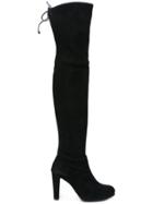 Stuart Weitzman 'high Land' Boots - Black
