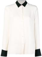 Ps By Paul Smith Contrast Panel Shirt - White