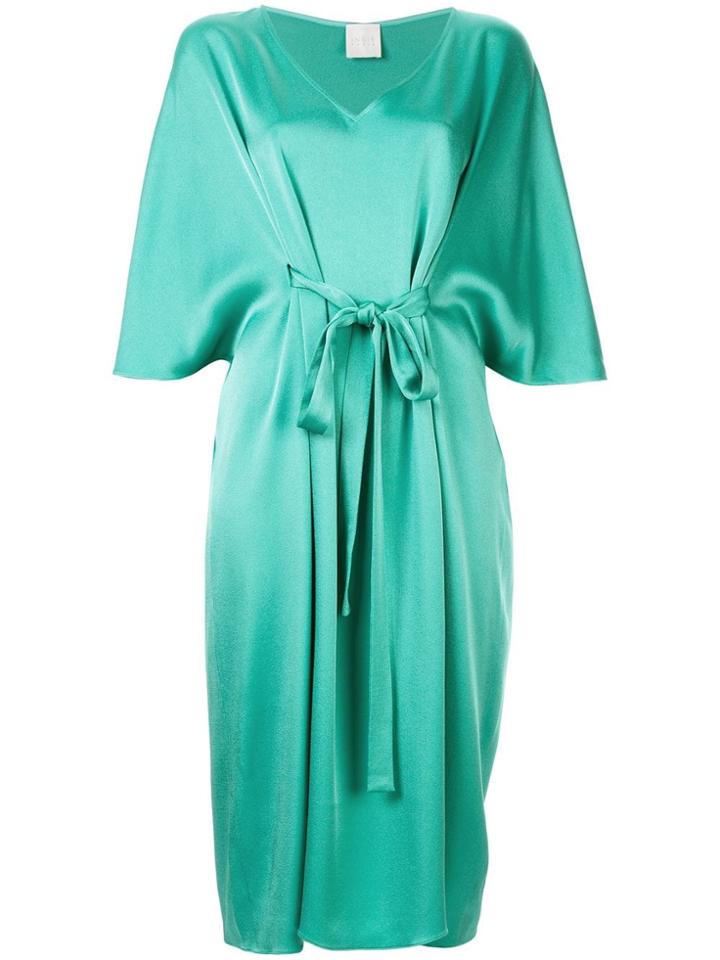 Ingie Paris Tie Detail Dress - Green