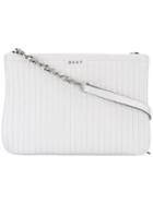 Dkny - Quilted Crossbody Bag - Women - Leather - One Size, White, Leather