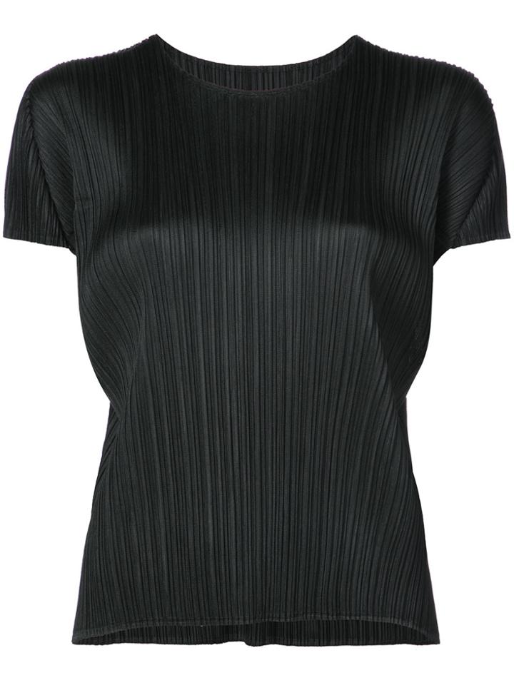 Pleats Please By Issey Miyake Monthly T-shirt - Black