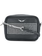 Zadig & Voltaire Sac Xs Boxy Spikes Crossbody Bag - Black