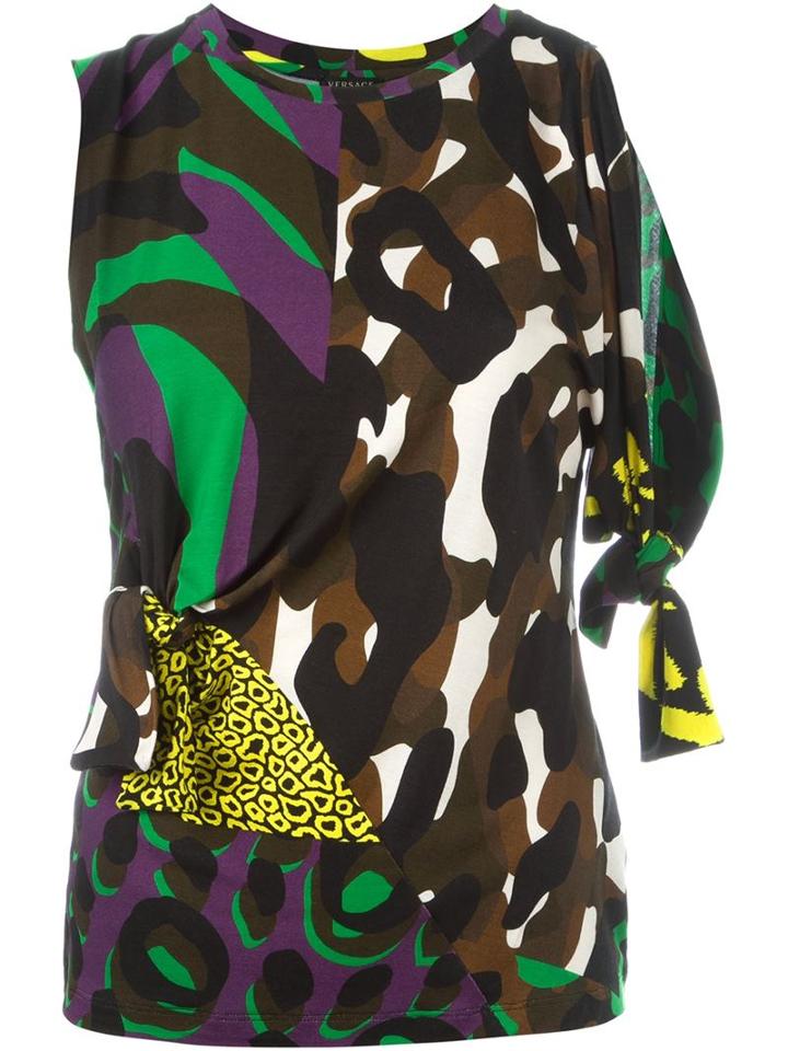 Versace 'wild Patch' Blouse