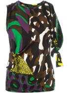 Versace 'wild Patch' Blouse