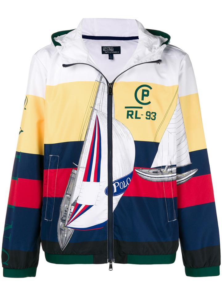 Polo Ralph Lauren Sailing Print Windbreaker - Multicolour