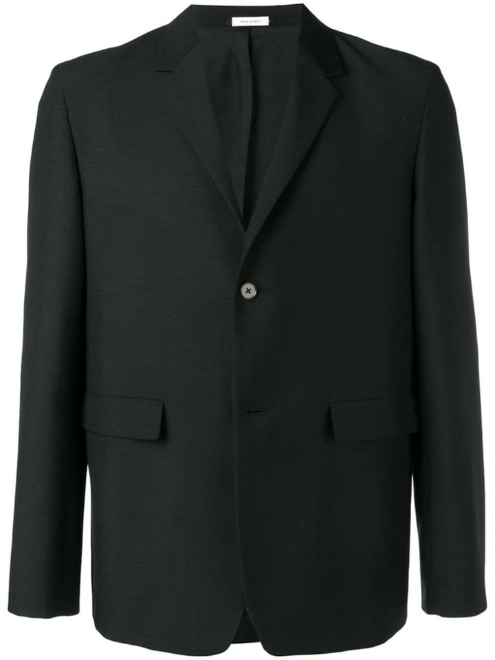 Jil Sander Single Breasted Blazer - Black