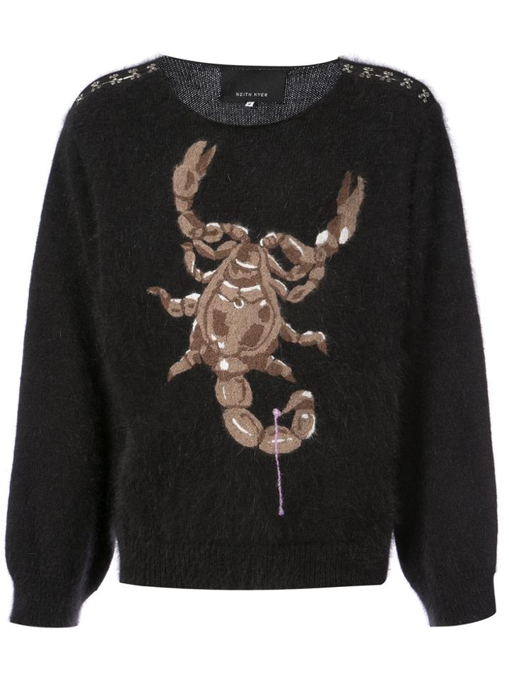 Neith Nyer Scorpion Sweater - Black