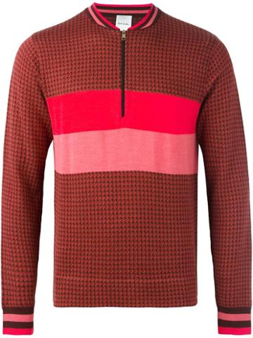 Paul Smith London Striped Detailing Pullover