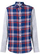 Loewe Checked Button Shirt - Blue