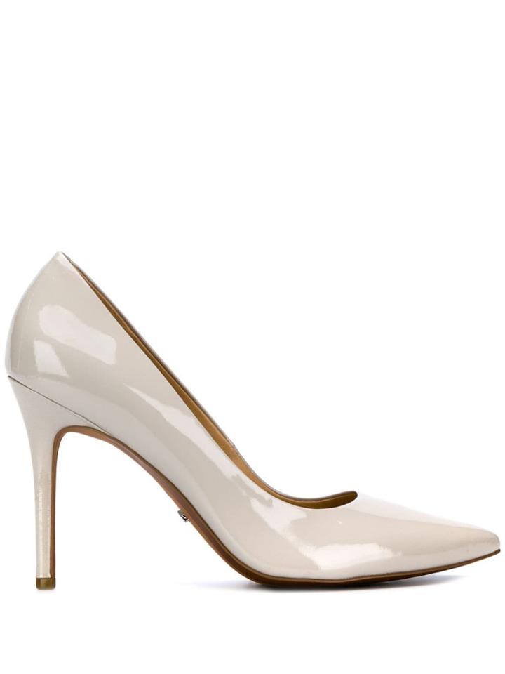 Michael Michael Kors Patent Effect Pumps - Neutrals