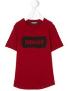 Dsquared2 Kids - Graphic Logo Print T-shirt - Kids - Cotton - 10 Yrs, Red