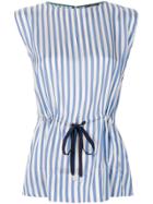 Paul Smith Drawstring Waist Blouse - Blue