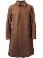 Attachment Classic Overcoat, Men's, Size: 1, Brown, Cashmere/wool
