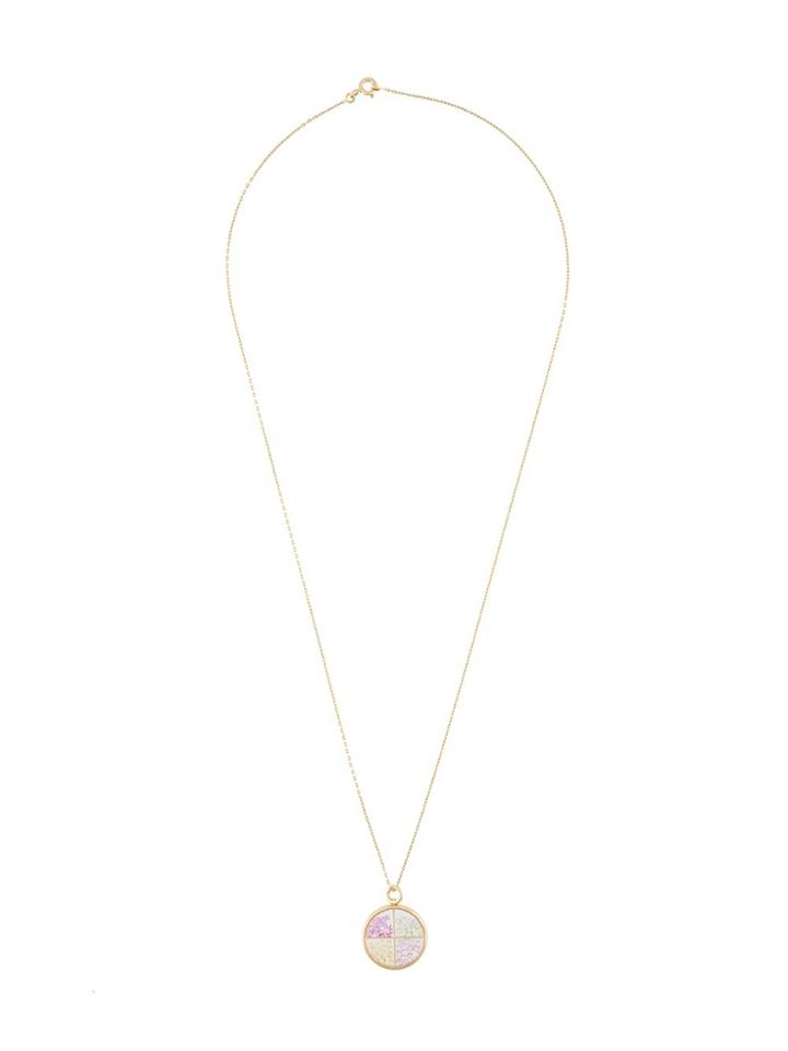 Aurelie Bidermann Baby 'chivor' Sapphire Pendant - Metallic