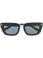 Dsquared2 Eyewear Rectangle Frame Sunglasses - Black