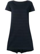 Sacai Flared Short Dress - Black