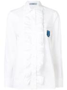 Prada Ruched Detail Shirt - White