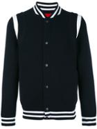 Givenchy - Jersey Varsity Jacket - Men - Cotton/polyamide/polyester/wool - M, Black, Cotton/polyamide/polyester/wool