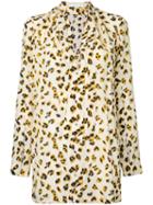 Kitx - Roar Blouse - Women - Silk - 16, Yellow/orange, Silk