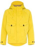 Ten C Front Pocket Hooded Jacket - Yellow