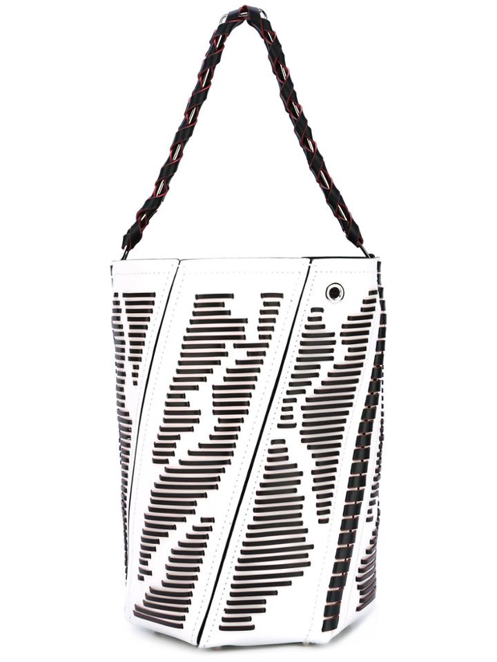 Proenza Schouler Medium Hex Bucket Bag - White