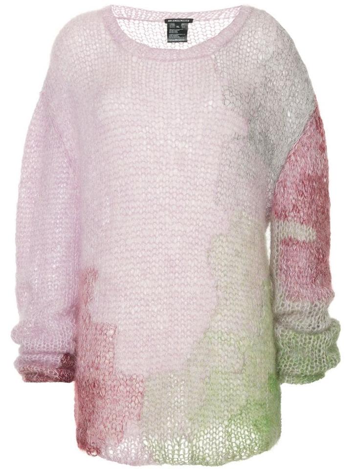 Ann Demeulemeester Oversized Jumper - Pink