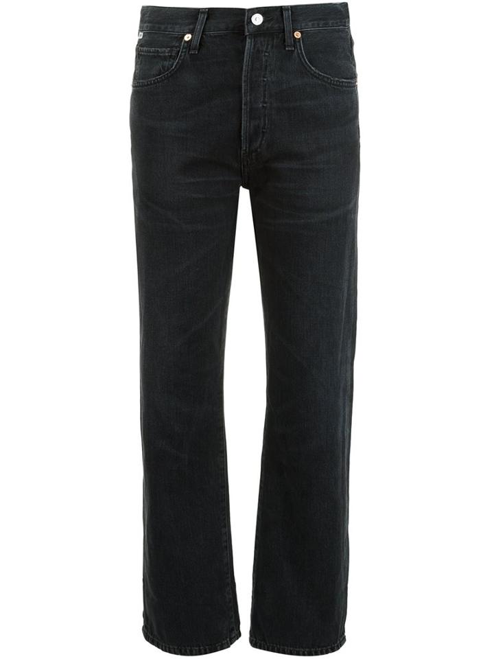Citizens Of Humanity 'cora' Highrise Relaxed Jeans, Women's, Size: 28, Black, Cotton/rayon