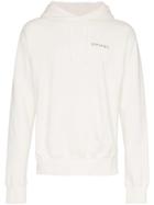 Sophnet. Logo Print Hooded Jumper - White