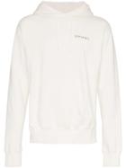 Sophnet. Logo Print Hooded Jumper - White