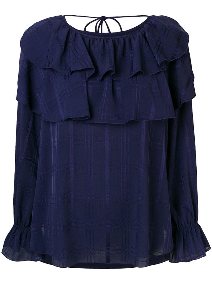See By Chloé Flared Design Blouse - Blue