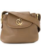 Gucci Pre-owned Logos Shoulder Bag - Brown