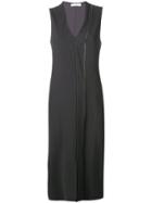 Fabiana Filippi Sleeveless Midi Dress - Grey