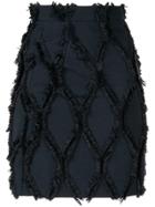 Ports 1961 Diamond Pattern Skirt - Blue