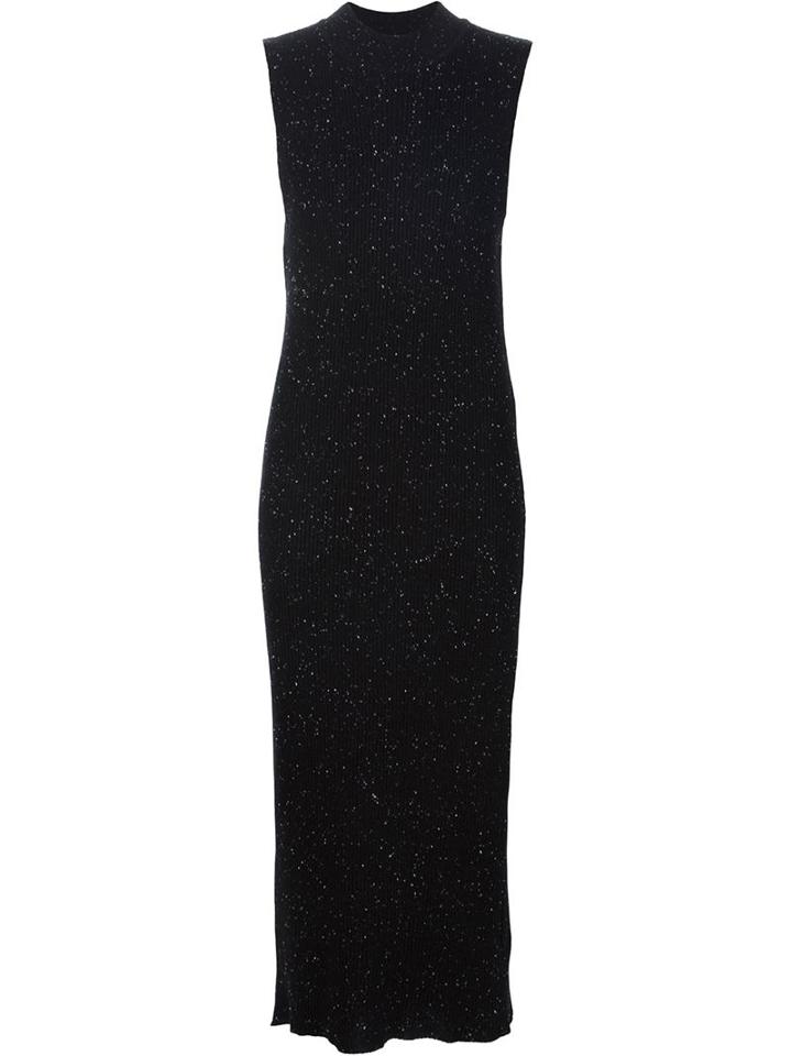 Ryan Roche Soft Shimmer Fitted Dress