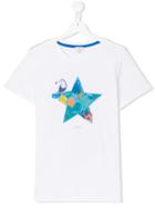 Paul Smith Junior Botanical Star Print T-shirt - White