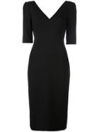 Dolce & Gabbana V-neck Dress - Black