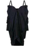 Maison Flaneur Asymmetric Shirt Dress - Blue